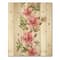 Designart - Bouquet of Pink and Purple Flowers II - Farmhouse Print on Natural Pine Wood